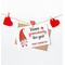 POC gnome Valentine's Day Card, African American Gnome Gift, Black Valentine's Day Gift Ideas