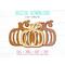 Fall Pumpkin​ Earrings SVG Template File for Cutting Leather, Wood, or Acrylic.