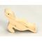 This is a freestanding and stackable wooden seal cutout from my Itty Bitty Animal Collection. It can be used as a toy or for crafting, and is an excellent addition to any pretend play collection.
