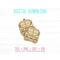 Retro Van Earrings SVG Laser Cut and Score File