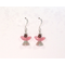 Little angel earrings pink