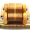 This handmade wood toy truck is a unique and durable addition to any child's playroom. Made from three laminations of oak and poplar hardwoods and finished with satin polyurethane, amber shellac, and metallic purple paint. This toy pickup truck will withstand rough-and-tumble play. With a focus on quality, each toy is carefully assembled and tested, with only the highest quality materials used in the construction process.