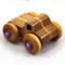 This handmade wood toy truck is a unique and durable addition to any child's playroom. Made from three laminations of oak and poplar hardwoods and finished with satin polyurethane, amber shellac, and metallic purple paint. This toy pickup truck will withstand rough-and-tumble play. With a focus on quality, each toy is carefully assembled and tested, with only the highest quality materials used in the construction process.