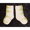 Size 3 Infant Socks - Light & Dark Green