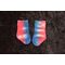 Size 1 Infant Socks - Red, Blue, Purple