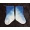 Size 1 Infant Socks - Light & Dark Blue