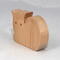 Handmade wooden toy cat cutout unfinished, unpainted, paintable, and ready to paint, freestanding from my Itty Bitty Animal Collection.