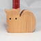 Handmade wooden toy cat cutout unfinished, unpainted, paintable, and ready to paint, freestanding from my Itty Bitty Animal Collection.