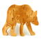 Handmade Wooden Toy Bear Puzzle a freestanding puzzle consisting of 15 interlocking wooden pieces.