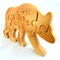 Handmade Wooden Toy Bear Puzzle a freestanding puzzle consisting of 15 interlocking wooden pieces.