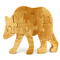 Handmade Wooden Toy Bear Puzzle a freestanding puzzle consisting of 15 interlocking wooden pieces.