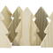 Handmade Wood Christmas Tree Cutout Unfinished Freestanding Sanded Paintable and Ready to Paint for Crafts and Decoration