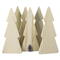 Handmade Wood Christmas Tree Cutout Unfinished Freestanding Sanded Paintable and Ready to Paint for Crafts and Decoration