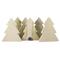 Handmade Wood Christmas Tree Cutout Unfinished Freestanding Sanded Paintable and Ready to Paint for Crafts and Decoration