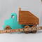 Handmade Wooden Toy Dump Truck, Painted in Your Choice of Colors, From My Easy 5 Truck Fleet Collection