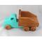 Handmade Wooden Toy Dump Truck, Painted in Your Choice of Colors, From My Easy 5 Truck Fleet Collection