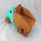Handmade Wooden Toy Dump Truck, Painted in Your Choice of Colors, From My Easy 5 Truck Fleet Collection