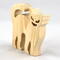 Halloween Cat Cutout, Handmade, Unfinished, Freestanding, and Ready to Paint, Wood Animal From My Snazzy Spooks Collection