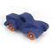 Toy Pickup Truck With Fat Fenders HandA handmade wooden toy pickup truck with large fenders, painted in nontoxic navy blue and metallic sapphire blue and finished with non-marring amber shellac on the wheels.made and Painted Navy Blue