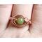 Jade Copper Eye Ring in Use