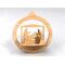 Nativity 3D Christmas Tree Ornament, Handmade and Finished In The USA