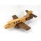 Handmade wooden toy airplane/airliner made from select-grade hardwoods such as oak, walnut, and birch. It is sized for use with the toy vehicles in my Play Pal Collection.