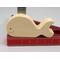 Wooden Toy Whale Cutout, Handmade Unfinished, Unpainted, Paintable, Ready to Paint, Freestanding, Chunky, and Stackable