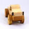 Wood Toy Car, Handmade Sport Coupe Finished with Two-Tone Clear and Amber Shellac, From My Speedy Wheels Collection