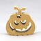 Halloween Jack-O-Lantern Pumpkin Cutout Handmade Unpainted Freestanding For Decor or Toys From My Snazzy Spooks Collection