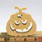 Halloween Jack-O-Lantern Pumpkin Cutout Handmade Unpainted Freestanding For Decor or Toys From My Snazzy Spooks Collection