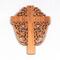 Christian Cross Fretwork Christmas Tree Ornament