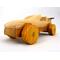 Handmade wooden toy car convertible finished with two-tone clear and amber shellac, one of ten cars in my Speedy Wheels Collection.