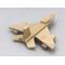 Handmade Wood Toy Airplane Jet Fighter Unfinished Unpainted Paintable Ready For Painting - Made To Order