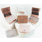 Grouping of Tiny Hinge Lid  copper and silver trinket boxes