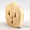 Wood Jack-O-Lantern Cutout Handmade Unfinished Unpainted, Ready To Paint Use For Toys Crafts Or Halloween Decoration