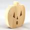 Wood Jack-O-Lantern Cutout Handmade Unfinished Unpainted, Ready To Paint Use For Toys Crafts Or Halloween Decoration