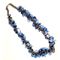 Blue Shaggy Loop Chainmaille Necklace