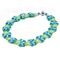 Blue Green Shell Bracelet