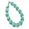 Blue Green Shell Bracelet