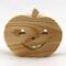 Wood Jack-o-Lantern Cutout Handmade Unpainted Freestanding  And Ready to Paint Use For Halloween Decoration Toys or Kids Crafts