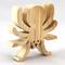 Handmade Wood Spider Toy Cutout for Halloween Decoration or Crafts Unpainted From My Snazzy Spooks Collection