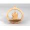Wood 3D Angels and Tree Christmas Tree Ornament Handmade And Finished