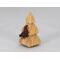 Handmade Wood Birdhouse Ornament Collectable Christmas Tree Ornament shapeed like a Christmas tree. Made from select-grade hardwoods, hand-sanded, and finished with a custom blend of oils and waxes using traditional woodworking tools.