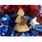 Handmade Wood Birdhouse Ornament Collectable Christmas Tree Ornament shapeed like a Christmas tree. Made from select-grade hardwoods, hand-sanded, and finished with a custom blend of oils and waxes using traditional woodworking tools.