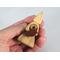 Handmade Wood Birdhouse Ornament Collectable Christmas Tree Ornament shapeed like a Christmas tree. Made from select-grade hardwoods, hand-sanded, and finished with a custom blend of oils and waxes using traditional woodworking tools.
