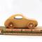 Handmade Wood Toy Car Classic In the Style Of A '57 Bug Made From Laminated Hardwood And Hand Finished With Polyurethane From My Play Pal Collection