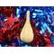 Wood Birdhouse Ornament Christmas Tree Decoration Handmade From Select Hardwoods and Finished with Oil and Beeswax