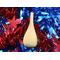 Wood Birdhouse Ornament Christmas Tree Decoration Handmade From Select Hardwoods and Finished with Oil and Beeswax