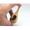 Wood Birdhouse Ornament Christmas Tree Decoration Handmade From Select Hardwoods and Finished with Oil and Beeswax
