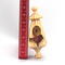 Handmade Wood Miniature Birdhouse Ornament crafted using only the finest select hardwoods and traditional woodworking tools. Each ornament is individually finished with a blend of mineral oil and beeswax to bring out the natural beauty of the wood.